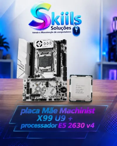 Kit x99 Machinist U9 + E5 2630 v4