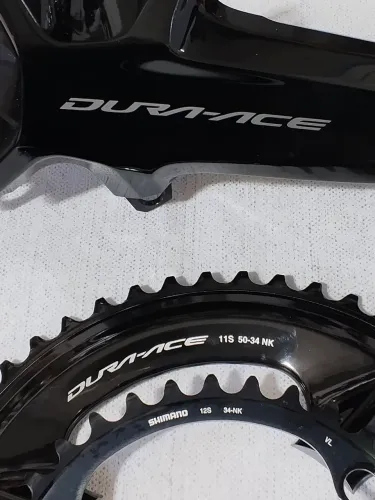 Par de coroas Shimano Dura Ace 50/34 R9200