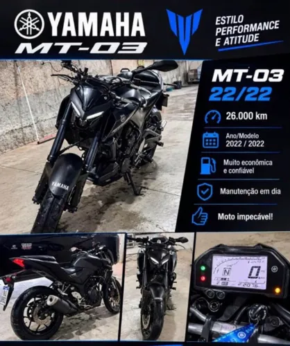Moto Yamaha MT-03