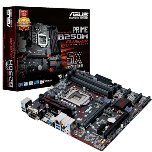 PROCESSADOR INTEL i5 7400 + PLACA MÃE ASUS B250M PLUS