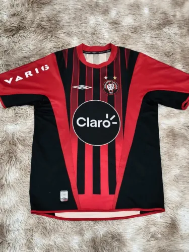Camisa Athletico Paranaense Furacão 2004 Nº 9 Original Tam. P