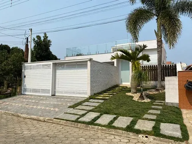 Condomínio fechado - 5 suítes - piscina - espaço gourmet - Bertioga
