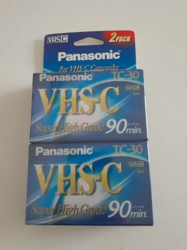 Fita VHS-c Pack 2 fitas
