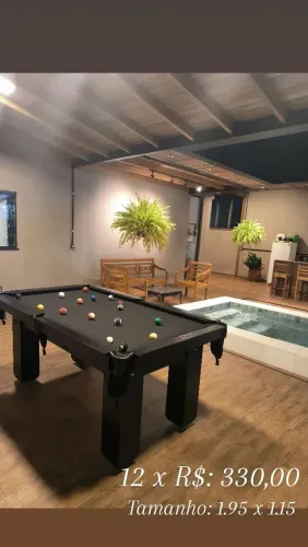 Mesa de Sinuca A PRONTA ENTREGA