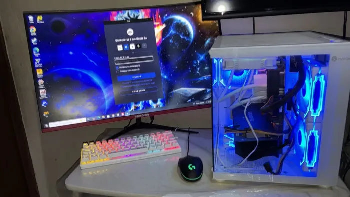 Pc gamer ligado não dá vídeo