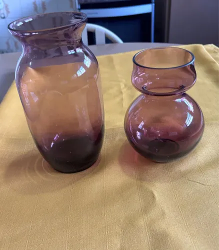 Conjunto de Vasos de Vidro para Decoração