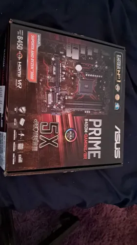 Placa mãe b450m - gaming/br