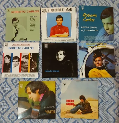 CDs. Box Anos 60 e 70 - Roberto Carlos 
