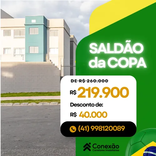 Apartamento para Venda em Curitiba, Atuba, 1 dormitório, 1 banheiro