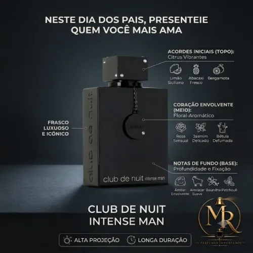 CLUB DE NUIT INTENSE MAN - DIAS DOS PAIS