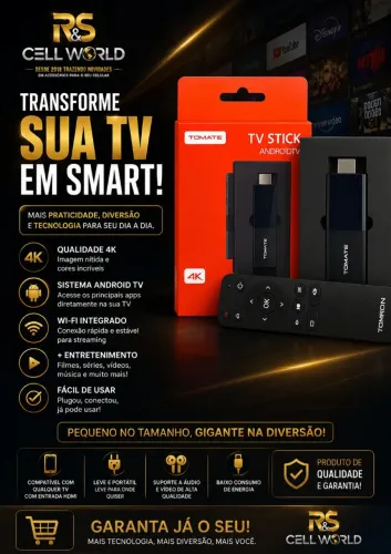 Tv Stick 4K Tomate.