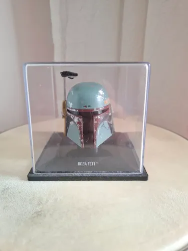 Mini Capacete Boba Fett - Star Wars (Colecionável) + Caixa Expositora