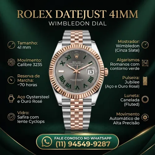 ROLEX DATE JUST WINBLONDOW/ MISTO/ 41 mm./.S.C