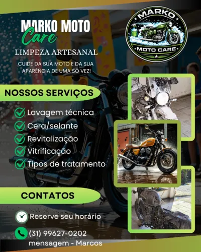 Lavagem Moto técnica