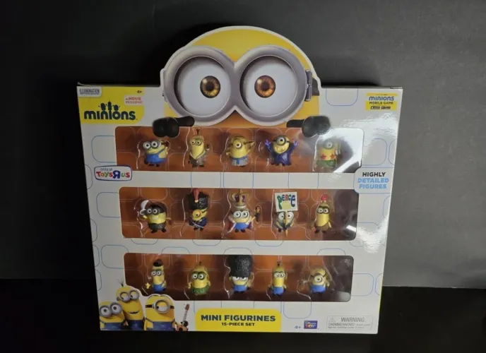 Thinkway Toys Universal Illumination Minions 15 peças mini conjunto de estatuetas ToysRUs