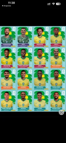 Todas as Figurinhas da copa do Mundo 2026