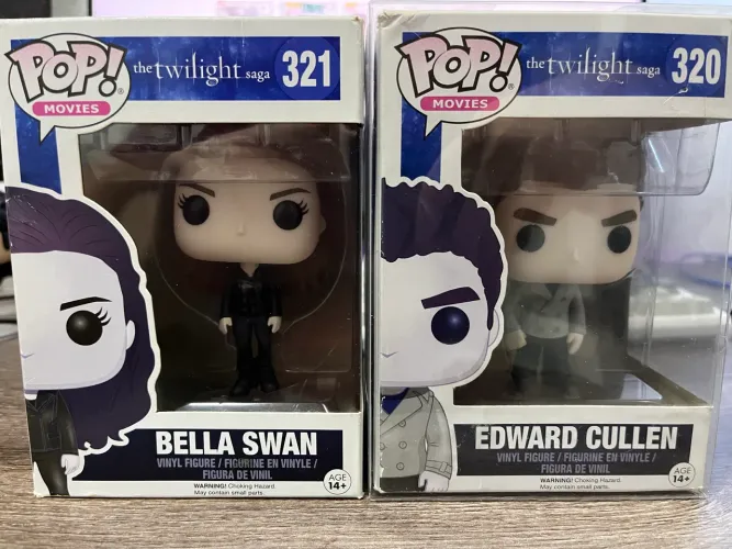 Funko Edward cullen e Bella Swan - Crepúsculo