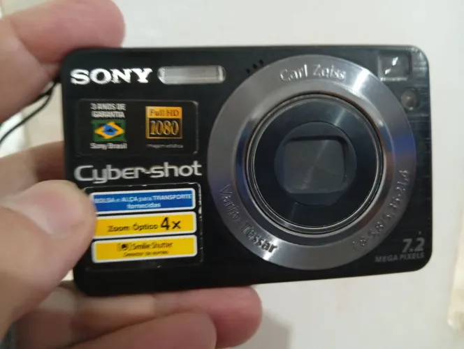 Câmera Digital Sony zerada