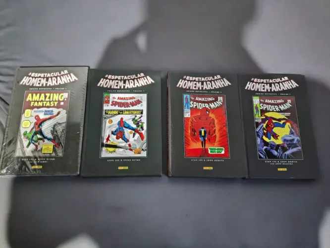 Homem Aranha Edição Definitiva 1 a 3 e 5