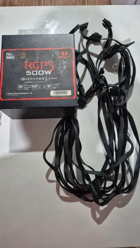 Fonte REDRAGON 500W - 80PLUS BRONZE