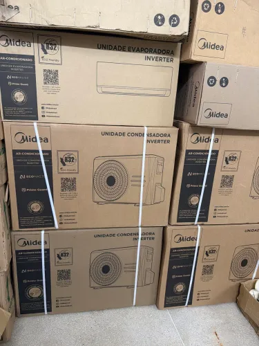 Ar-condicionado midea 12mil BTUS INVERT c Wi-Fi 