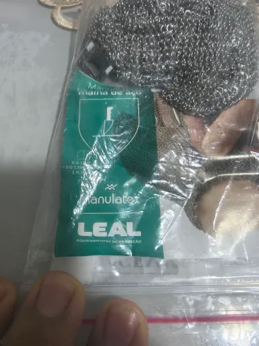 Luva Malha de Aço Manulatex G Leal