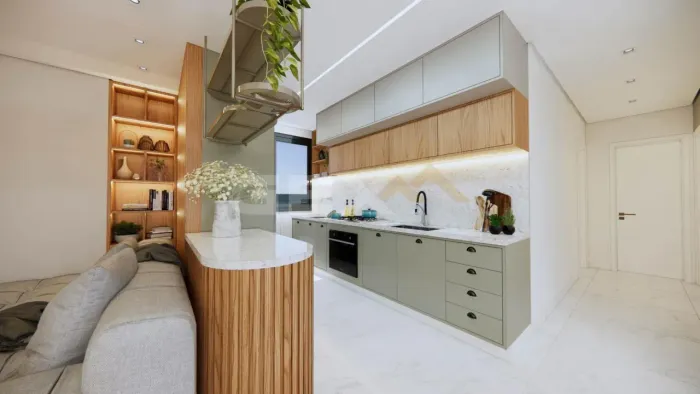 Apartamento à venda no bairro Bom Pasto, 3 quartos, 1 suíte com sacada e 1 vaga.