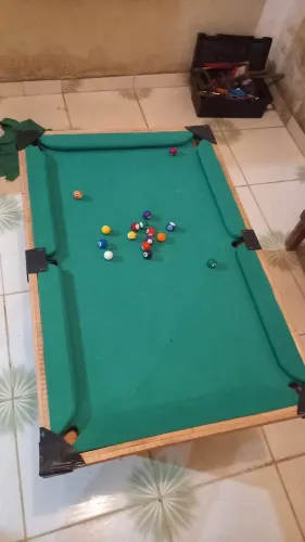 Sinuca infantil medindo 93×65