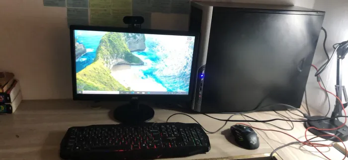 Computador completo i7, 8 RAM, SSD 128GB, 3.40GHz