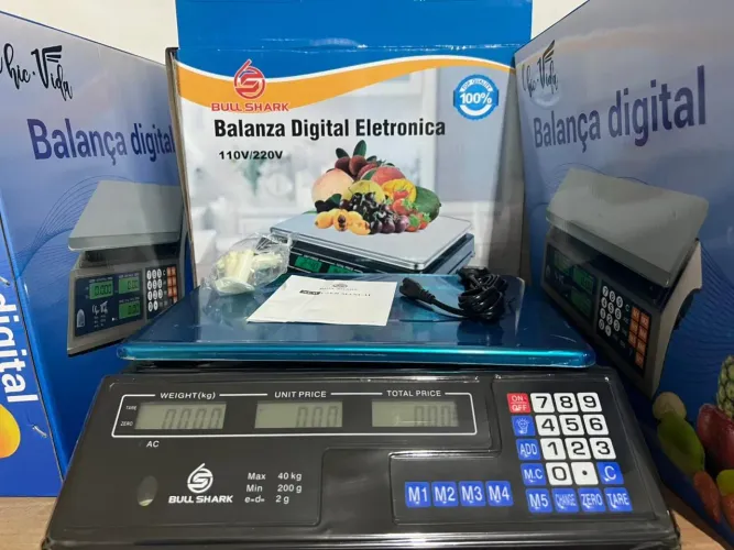 Balança Digital para Comércio [ 40kg ] Lacrada Disponível 