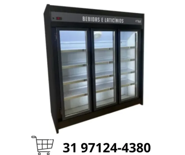 Refrigerador de Bebidas 3 Portas Polar
