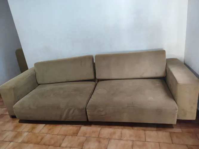 Sofá retrátil reclinável 3 metros