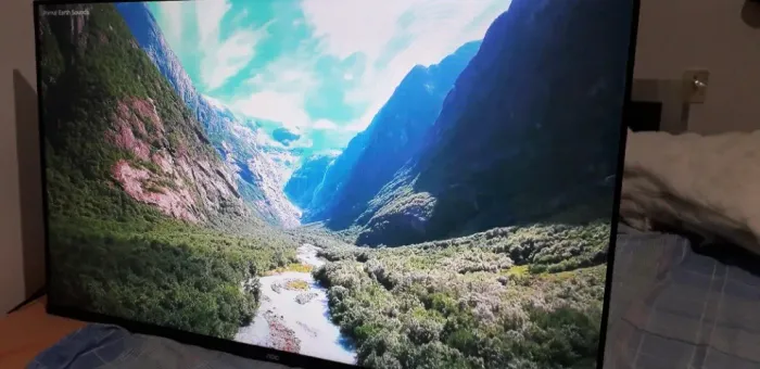 AOC TV Smart de 43" FUL HDR! sistema Roku TV DE 2025 fev