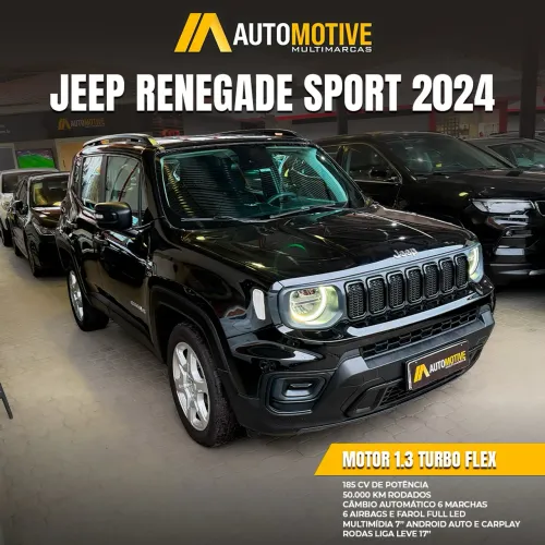 Jeep Renegade Sport T270 1.3 TB 4X2 Flex Aut. 2024