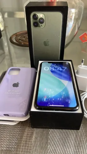 IPHONE 11 PRO CAIXA E ACESSÓRIOS COMPLETO
