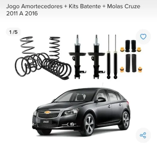 Suspensão original cruze 2012 a 2016