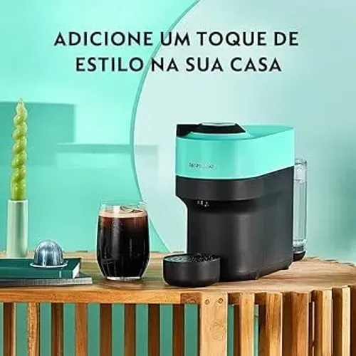 Cafeteira Espresso Nespresso Vertuo Pop Verde Acqua 110v