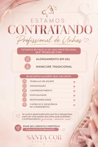 Vaga para manicure/ nail design