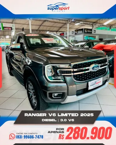 Ford Ranger Limited 3.0 V6 4X4 CD TB Die. AUT 2025