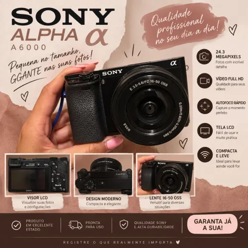 Câmera Sony