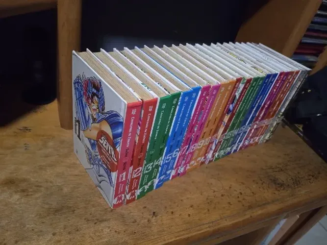 Manga Cavaleiros do Zodíaco - Kanzenban coleção completa - 22 volumes