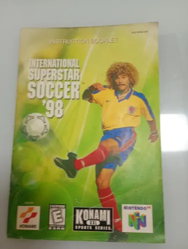 Nintendo 64 manual + encartes
