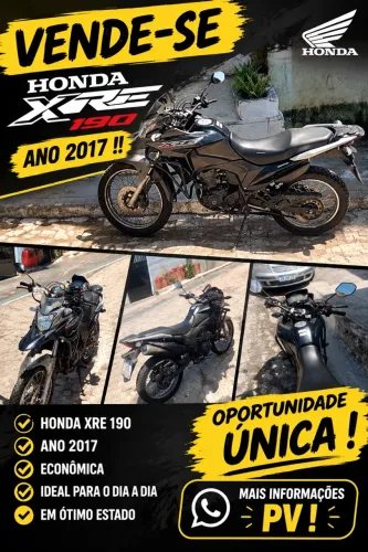 Honda XRE 190 2017