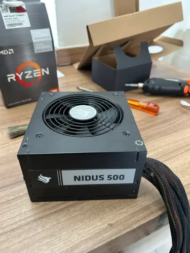 Fonte nidus 500w 80 plus bronze