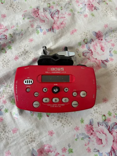 Processador Vocal Boss VE-5 + Suporte - Efeitos Profissionais para Voz