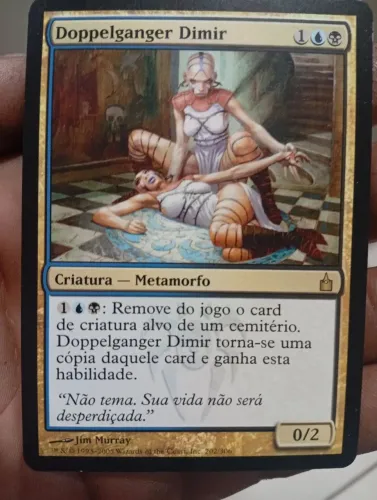 Card Magic: The Gathering - Doppelganger Dimir (Foil) - Coleção Ravnica 2005