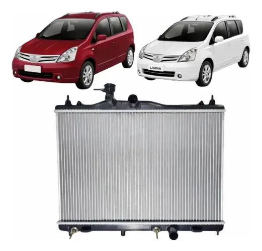 Radiador, GRAND LIVINA, TIIDA, LIVINA, 2008 á 2014.