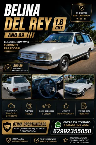 Ford Belina GL 1.8 / 1.6 1986