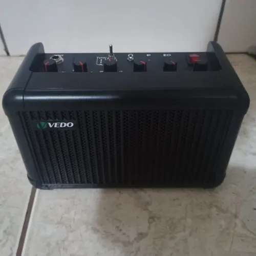 Amplificador Vedo Vd15W Portátil Recarregável