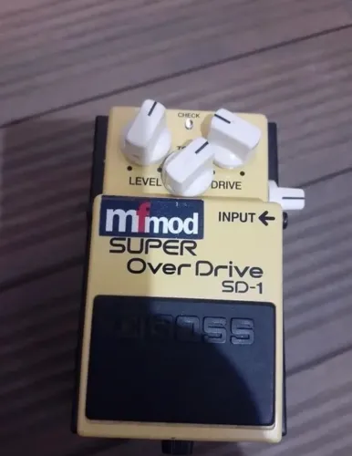 Pedal boss sd1 boss com mod